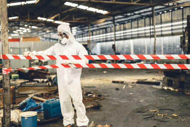 Professional Infectious Disease Decontamination technician working in Soddy-Daisy, TN